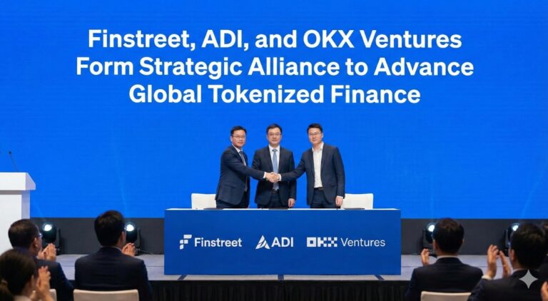 Finstreet, ADI, and OKX Ventures Form Strategic Alliance to Advance Global Tokenized Finance